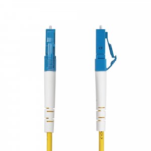 StarTech.com 1m (3.3ft) LC to SC (UPC) OS2 Single Mode Simplex Fiber Optic Cable, 9/125µm, 40G/100G, Bend Insensitive, Low Insertion Loss - LSZH Fiber Jumper Cord