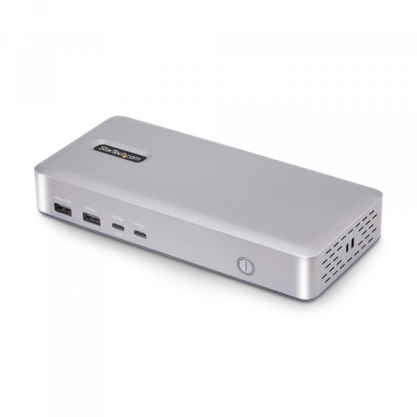 StarTech.com Dual-Monitor USB4 Docking Station, Dual 4K 120Hz or Single 8K 60Hz HDMI, 100W Laptop Charging, 2.5GbE, USB-C Multi-Monitor Dock, Driverless