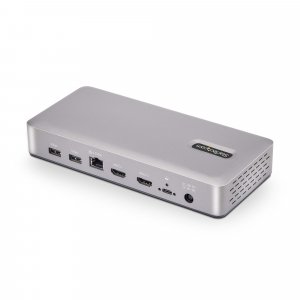 StarTech.com Dual-Monitor USB4 Docking Station, Dual 4K 120Hz or Single 8K 60Hz HDMI, 100W Laptop Charging, 2.5GbE, USB-C Multi-Monitor Dock, Driverless