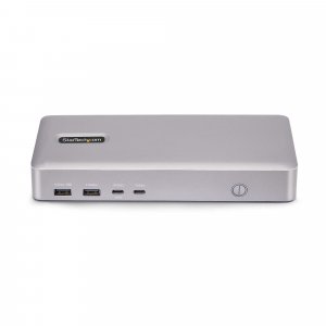 StarTech.com Dual-Monitor USB4 Docking Station, Dual 4K 120Hz or Single 8K 60Hz HDMI, 100W Laptop Charging, 2.5GbE, USB-C Multi-Monitor Dock, Driverless