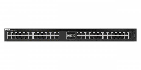 DELL N-Series N1148P-ON Managed L2 Gigabit Ethernet (10/100/1000) Power over Ethernet (PoE) 1U Black