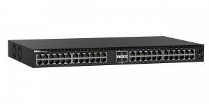 DELL N-Series N1148P-ON Managed L2 Gigabit Ethernet (10/100/1000) Power over Ethernet (PoE) 1U Black