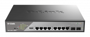 D-Link 10-Port Gigabit Ethernet PoE++ Surveillance Switch