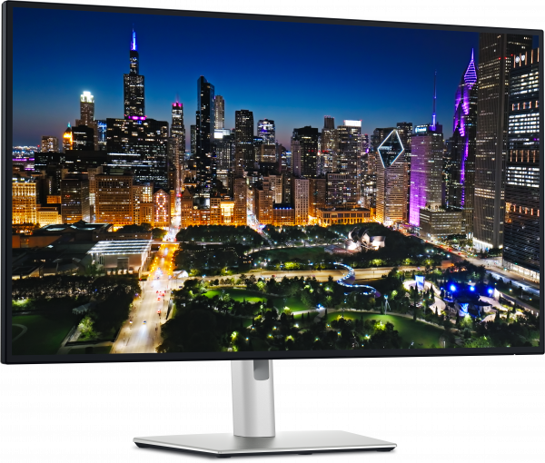 DELL UltraSharp U3225QE computer monitor 80 cm (31.5") 3840 x 2160 pixels 4K Ultra HD LCD Black, Silver
