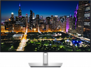 DELL UltraSharp U3225QE computer monitor 80 cm (31.5") 3840 x 2160 pixels 4K Ultra HD LCD Black, Silver