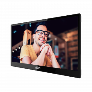 AOC 16T3EA portable TV/monitor Black 39.6 cm (15.6") 1920 x 1080 pixels