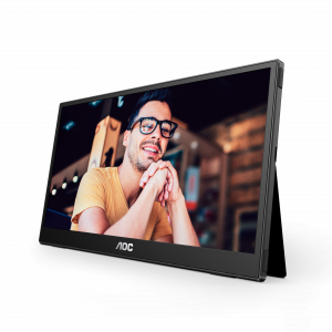 AOC 16T3EA portable TV/monitor Black 39.6 cm (15.6") 1920 x 1080 pixels