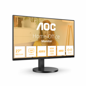 AOC B3 U27B3CF computer monitor 68.6 cm (27″) 3840 x 2160 pixels 4K Ultra HD LCD Black