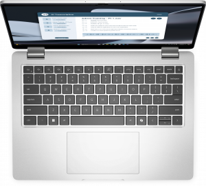 DELL Pro 14 Plus PB14255 Copilot+ PC AMD Ryzen™ AI 5 340 Laptop 35.6 cm (14") Full HD+ 16 GB LPDDR5x-SDRAM 512 GB SSD Wi-Fi 7 (802.11be) Windows 11 Pro UK English Aluminium