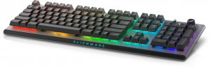 Alienware Tri-Mode AW920K keyboard Gaming USB + RF Wireless + Bluetooth Grey
