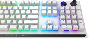 Alienware Tri-Mode AW920K keyboard Gaming USB + RF Wireless + Bluetooth White