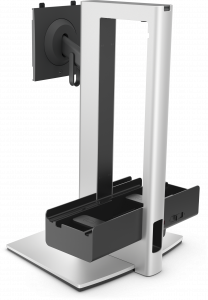 DELL Pro Slim OSS25 68.6 cm (27″) Desk Black, Silver