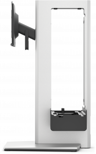 DELL Pro Slim OSS25 68.6 cm (27") Desk Black, Silver