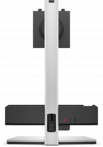 DELL Pro Slim OSS25 68.6 cm (27") Desk Black, Silver