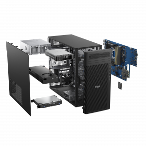 DELL Pro Max FCT2250 T2 Intel Core Ultra 7 265 32 GB DDR5-SDRAM 1 TB SSD NVIDIA RTX 2000 Ada Windows 11 Pro Tower PC Black