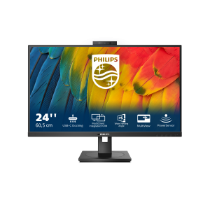 Philips 5000 series 24B1U5301H/00 computer monitor 60.5 cm (23.8″) 1920 x 1080 pixels Full HD LCD Black