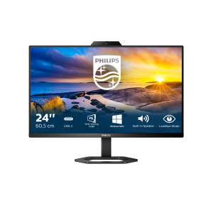 Philips 5000 series 24E1N5300HE/00 computer monitor 60.5 cm (23.8″) 1920 x 1080 pixels Full HD LCD Black
