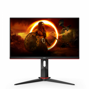 AOC 24G2SPU/BK computer monitor 60.5 cm (23.8") 1920 x 1080 pixels Full HD Black, Red