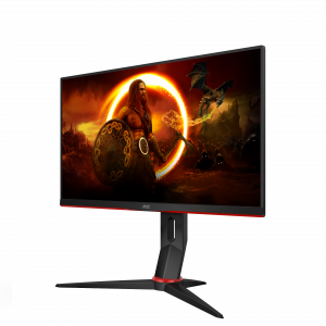 AOC 24G2SPU/BK computer monitor 60.5 cm (23.8") 1920 x 1080 pixels Full HD Black, Red