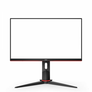 AOC 24G2SPU/BK computer monitor 60.5 cm (23.8") 1920 x 1080 pixels Full HD Black, Red