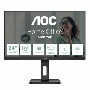 AOC 24P3CV computer monitor 60.5 cm (23.8″) 1920 x 1080 pixels Full HD LED Black