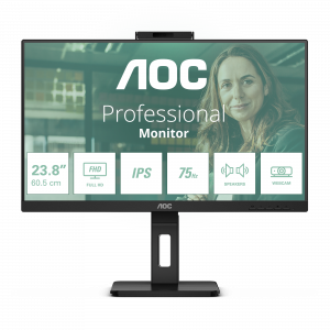 AOC 24P3QW computer monitor 60.5 cm (23.8″) 1920 x 1080 pixels Full HD Black