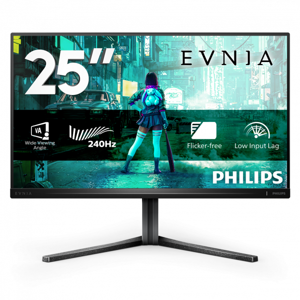 Philips Evnia 25M2N3200W/00 computer monitor 62.2 cm (24.5") 1920 x 1080 pixels Full HD LCD Grey