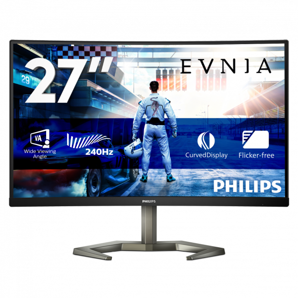 Philips Evnia 27M1C5200W/00 computer monitor 68.6 cm (27") 1920 x 1080 pixels Full HD LCD Black