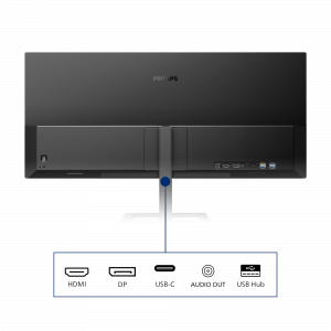 Philips E Line 346E2LAE/00 computer monitor 86.4 cm (34") 3440 x 1440 pixels Wide Quad HD LCD Black