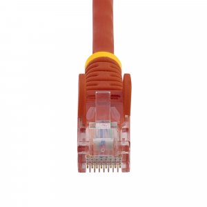 StarTech.com Cat5e Ethernet Patch Cable with Snagless RJ45 Connectors - 0.5 m, Red