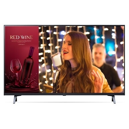 LG 50UR640S3ZD Digital signage flat panel 127 cm (50") LED Wi-Fi 4K Ultra HD Blue Built-in processor WebOS