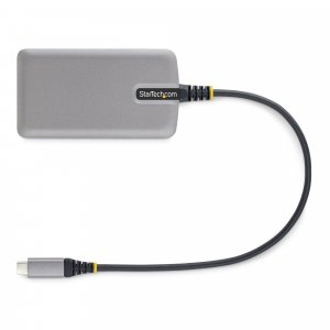 StarTech.com 4-Port USB-C Hub - 5Gbps - Bus Powered - USB C to 4x USB-A Hub w/ Optional Auxiliary Power Input - Portable Desktop/Laptop USB Hub - 1ft (30cm) Cable - USB Expansion Hub