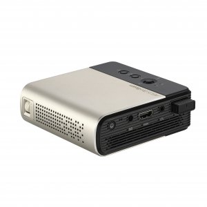 ASUS ZenBeam E2 Standard throw projector 300 ANSI lumens DLP WVGA (854x480) Black, Gold