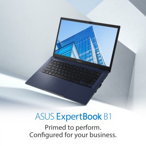 ASUS ExpertBook B1 B1402CBA-EBI715X Intel® Core™ i7 i7-1255U Laptop 35.6 cm (14") Full HD 16 GB DDR4-SDRAM 512 GB SSD Wi-Fi 6E (802.11ax) Windows 11 Pro Black
