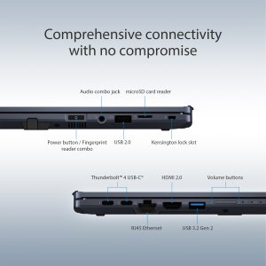 ASUS ExpertBook B5 Flip B5402FBAv-HYi5X Intel® Core™ i5 i5-1240P Hybrid (2-in-1) 35.6 cm (14") Touchscreen Full HD 16 GB DDR5-SDRAM 256 GB SSD Wi-Fi 6E (802.11ax) Windows 11 Pro Black