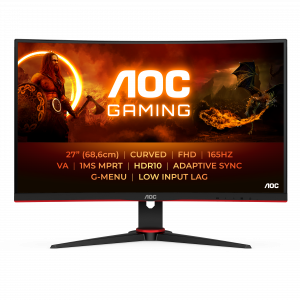 AOC G2 C27G2E/BK computer monitor 68.6 cm (27″) 1920 x 1080 pixels Full HD Black, Red