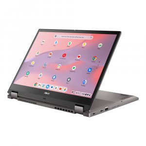 ASUS Chromebook CX34 Flip CB3401FBA-LZ0101 Intel® Core™ i7 i7-1255U 35.6 cm (14") Touchscreen WUXGA 8 GB LPDDR4x-SDRAM 512 GB SSD Wi-Fi 6E (802.11ax) ChromeOS Grey