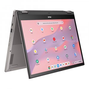 ASUS Chromebook CX34 Flip CB3401FBA-LZ0101 Intel® Core™ i7 i7-1255U 35.6 cm (14") Touchscreen WUXGA 8 GB LPDDR4x-SDRAM 512 GB SSD Wi-Fi 6E (802.11ax) ChromeOS Grey