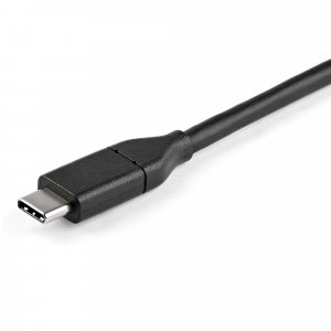 StarTech.com 3ft (1m) USB C to DisplayPort 1.2 Cable 4K 60Hz - Bidirectional DP to USB-C or USB-C to DP Reversible Video Adapter Cable - HBR2/HDR - USB Type C/TB3 Monitor Cable