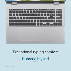 ASUS Chromebook CX1 CX1500CKA-BR0191 Intel® Celeron® N N4500 39.6 cm (15.6") HD 4 GB LPDDR4x-SDRAM 128 GB eMMC ChromeOS Silver