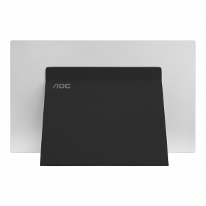 AOC I1601P portable TV/monitor Black, Silver 39.6 cm (15.6") LED 1920 x 1080 pixels
