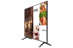 Samsung BE55C-H Digital signage flat panel 139.7 cm (55") LED Wi-Fi 4K Ultra HD Black Built-in processor Tizen 16/7