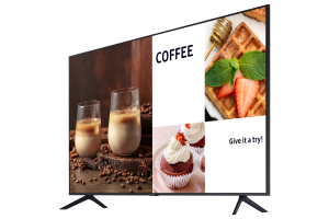 Samsung BE65C-H Digital signage flat panel 165.1 cm (65") LED Wi-Fi 4K Ultra HD Black Built-in processor Tizen 16/7
