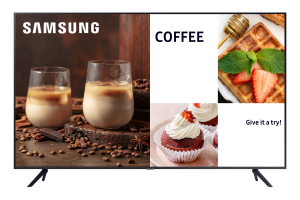 Samsung BE65C-H Digital signage flat panel 165.1 cm (65") LED Wi-Fi 4K Ultra HD Black Built-in processor Tizen 16/7