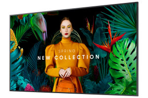 Samsung QB75C Digital signage flat panel 190.5 cm (75") LCD Wi-Fi 350 cd/m² 4K Ultra HD Black Built-in processor Tizen 16/7