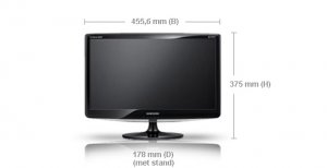Samsung B1930N computer monitor 47 cm (18.5") 1360 x 768 pixels HD Black