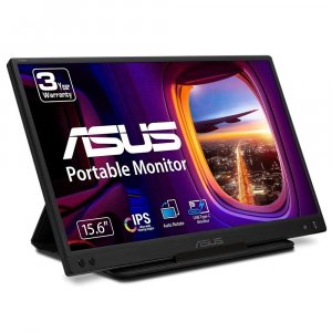 ASUS ZenScreen MB166C computer monitor 39.6 cm (15.6″) 1920 x 1080 pixels Full HD LED Black