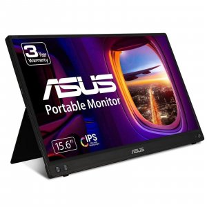 ASUS MB16ACV computer monitor 39.6 cm (15.6″) 1920 x 1080 pixels Full HD LED Black