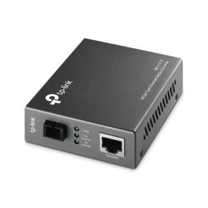 TP-Link Omada MC111CS network media converter 100 Mbit/s Single-mode Black