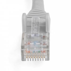 StarTech.com 3m CAT6 Ethernet Cable - LSZH (Low Smoke Zero Halogen) - 10 Gigabit 250Mhz 100W PoE RJ45 10GbE UTP Network Patch Cord Snagless with Strain Relief - Grey, CAT 6, ETL Verified, 24AWG